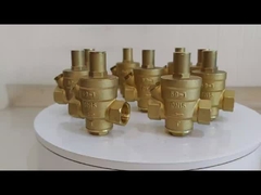 Standard Brass Threaded Piston Type Pressure Reducing Valve For Branch Water Pipeline