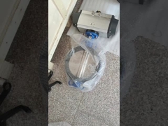 Stainless Steel Wafer Type Butterfly Valve With PTFE Lined And Pneumatic Actuator