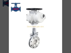 Electric knife gate valve