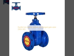 Ductile iron casting resilient seat flanged gate valve Z45X-16Q