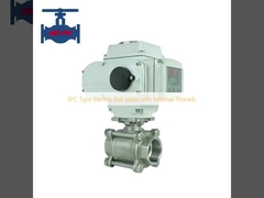 3PC Type Electric Ball Valve with Internal Threads