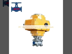 3PC Type Electric Ball Valve with Internal Threads