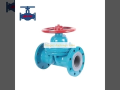 Flanged diaphragm valve