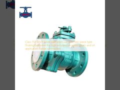 Class 150 4inch Lever operated cast steel two-piece type floating ball valve for high temperatue water steam and oil application flange connection