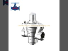 Threaded stainless steel pressure reducing valve