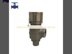 Stainless steel internal and external thread safety valve